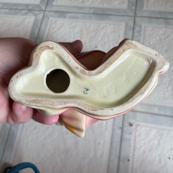 Vintage Shawnee Art Pottery Porcelain Jo Jo the Clown Votive or Plant Holder - Picture 5 of 5